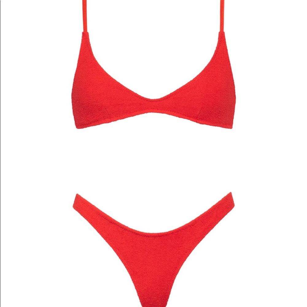 Triangl Maia Cerise Terry Swimsuit